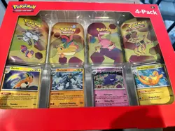 Pokemon Scarlet & Violet - 151 (4-Pack) Mini Tins w/ Promo cards SAMS CLUB NEW - Image 2