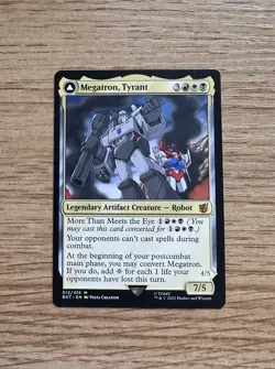 Megatron, Tyrant - NM - MTG The Brothers' War - Magic the Gathering - Image 1