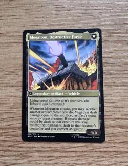 Megatron, Tyrant - NM - MTG The Brothers' War - Magic the Gathering - Image 2