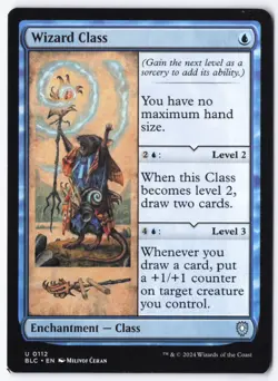 Wizard Class U Commander: Bloomburrow 112 NM - Image 1