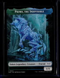 Primo, The Indivisible - Token - DSK - NM - MTG Magic the Gathering - Image 1