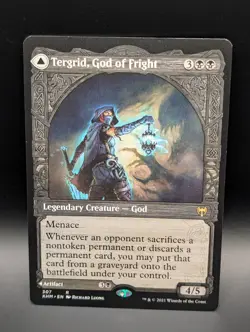 MTG - Tergrid, God of Fright / Tergrid's Lantern - SHOWCASE - KHM 307 - NM - Image 1