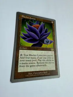 Blacker Lotus Unglued Regular MTG Magic the Gathering Free Shipping! - Image 2
