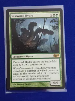 Vastwood Hydra #198 MTG [M14] Rare Green Creature Regular NM - Image 1
