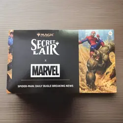 MTG Secret Lair x Marvel's Spider-Man: Daily Bugle Breaking News Non Foil Sealed - Image 1