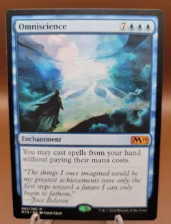 Omniscience x1 MTG M19 Core 2019 Magic Near Mint NM English - Image 1