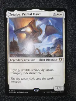 FOIL Zetalpa Primal Dawn - Commander Masters - MtG Magic NM - Image 1