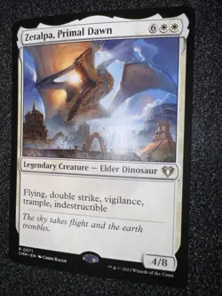 FOIL Zetalpa Primal Dawn - Commander Masters - MtG Magic NM - Image 2