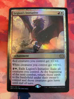 MTG Double Masters 2022 Legions Initiative Foil - Image 1