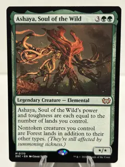 Ashaya, Soul of the Wild 170 M Commander: Duskmourn: House of Horror NM MTG - Image 1