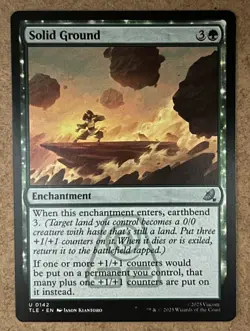 Solid Ground - Avatar: The Last Airbender: Eternal TLE - NM MTG - Image 1