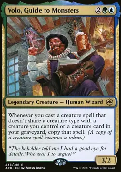 Volo, Guide to Monsters (238p/241) Adventures in the Forgotten Realms Promos LP - Image 1