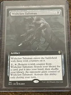 Wishclaw Talisman (Extended Art) Throne of Eldraine Regular - Image 1