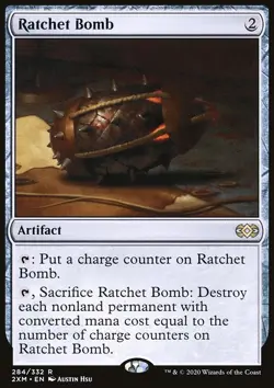 MTG Magic the Gathering Ratchet Bomb (284/415) Double Masters LP - Image 1