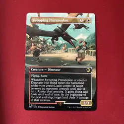 Swooping Pteranodon (Borderless) Universes Beyond: Jurassic Pikachu World... - Image 1