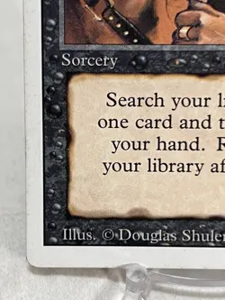 Demonic Tutor - Revised Edition ~MP~ Magic The Gathering MTG -Bend- - Image 4