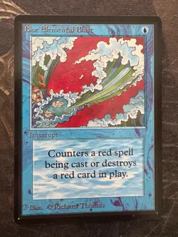 *** BETA Blue Elemental Blast *** NM-Mint Beauty! - Vintage MtG Magic - Image 1