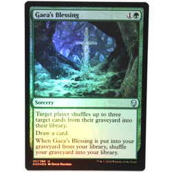 Gaea's Blessing - Foil - MTG Dominaria - NM - Image 2
