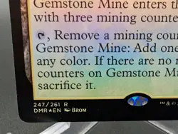 Gemstone Mine Dominaria Remastered Foil - Image 2