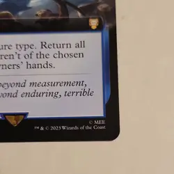 Raise the Palisade 0023 Non Foil Rare LOTR Commander MTG Near Mint - Image 3