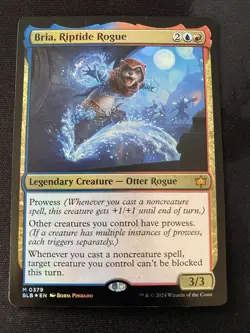 Bria, Riptide Rogue Foil Bloomburrow #379, MTG, NM - Image 1