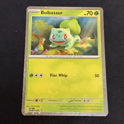 Pokemon TCG Bulbasaur 046 Cosmos Holo Rare Black Star Promo NM - Image 1