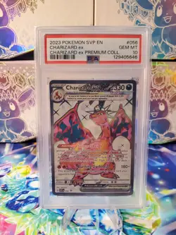 2023 Pokemon TCG SVP Charizard EX - Charizard Premium Collection #56 PSA 10 - Image 1