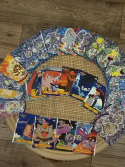 Incomplete Topps Pokemon TV series 1 animation card set - Image 2