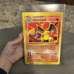 CHARIZARD COROCORO ENGLISH JUMBO #4 2000 POKEMON JAPANESE PROMO - Image 1