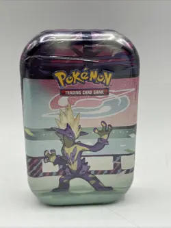 Pokemon TCG Galar Power Mini Tin C22 2 Packs 1 Guaranteed Evolving Skies Sealed - Image 1