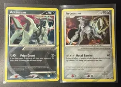 Arceus - AR1/AR9 - Holo Rare - 2009 Pokemon Holo Rare Arceus Dark/Steel Type NM - Image 1