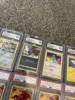 Pokemon TCG PSA 10 ACE 10 CGC ERROR 10 BGS 9 Job Lot Marvel Topps Chrome L1K - Image 5