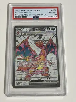 Pokemon - Charizard ex SVP 056 **GEM MINT PSA 10** Black Star Promo - Image 1