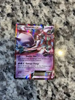 Mewtwo EX 62/162 XY: BREAKthrough Ultra Rare Pokemon TCG 2015 - Image 1