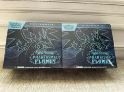 [Lot Of 2] Pokemon Mega Evolution Phantasmal Flames Elite Trainer Box ETB Sealed - Image 1