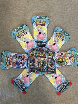 NEW Pokemon TCG Journey Together Booster Packs Lot of 10 FACTORY SEALED - Image 2