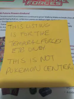 Pokemon Shrouded Fable PC Temporal Forces ETBs - Image 3