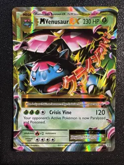M Venusaur EX 2/108 Evolutions Holo Pokemon TCG - Image 1