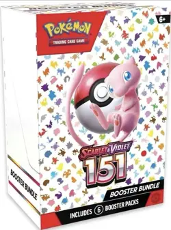 Pokemon TCG Scarlet & Violet 151 Booster Bundle Sealed New (6 packs) - Image 1