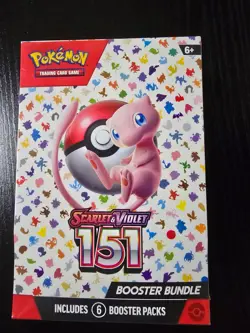 Pokemon TCG Scarlet & Violet 151 Booster Bundle Sealed New (6 packs) - Image 5