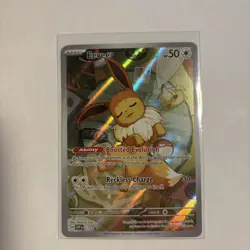 Eevee 173 Prismatic Evolutions ETB Black Star Promo Pokemon TCG - Image 1