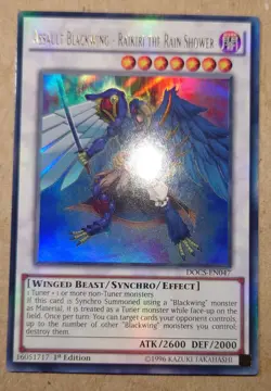 Assault Blackwing - Raikiri the Rain Shower Yu-Gi-Oh! DOCS-EN047 - Image 1