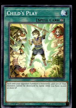 Yu-Gi-Oh Childs Play Savage Strike SAST-EN069 1st Edition - Image 1