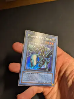 Yugioh Paladin of White Dragon MFC-026 1st Edition Ultra Rare! - Image 3