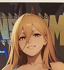 Power - Chainsaw Man - Sexy Waifu Comic Card - Image 1