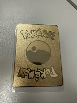 Pokemon Card Base Set Gold Metal Charizard 1st Edition(Rare) 🔥 - Image 2