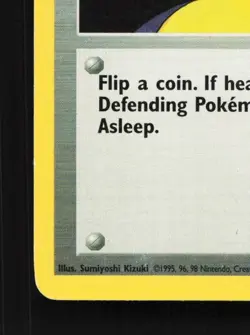 Sleep! 79/82 HP Team Rocket English Pokemon Card TCG - Image 2