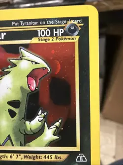 Pokemon TCG Neo Discovery: Tyranitar 12/75 Holo Rare Card - Image 3