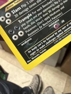 Pokemon TCG Neo Discovery: Tyranitar 12/75 Holo Rare Card - Image 5