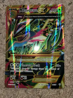 M Rayquaza EX 098/098 Jumbo Cards Holo - Image 1